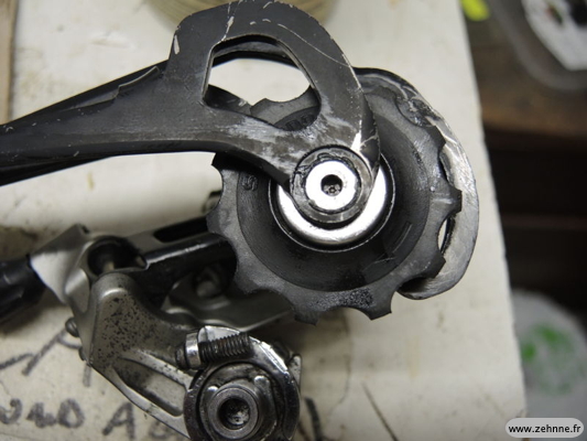 dérailleur nettoyé aus ultrasons