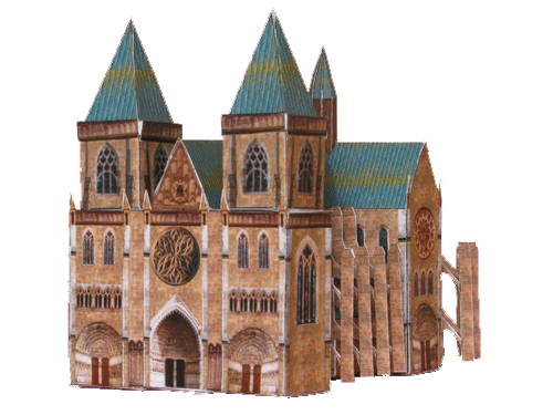 f cathedrale perspective