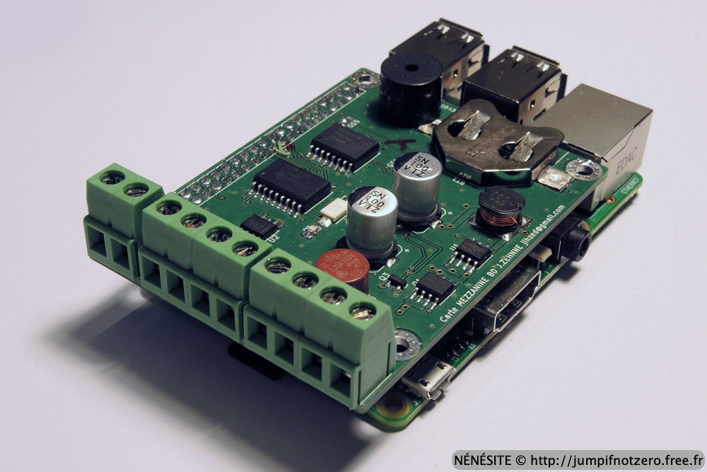 carte mezzanine pour RPI