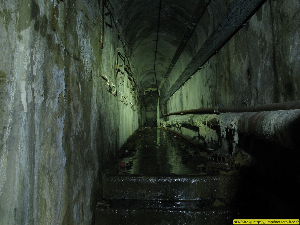 Tunnel au sanatorium de Saint Hilaire du Touvet