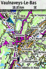 echelle 5k, nationale et locale